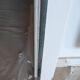 Double wrought iron door