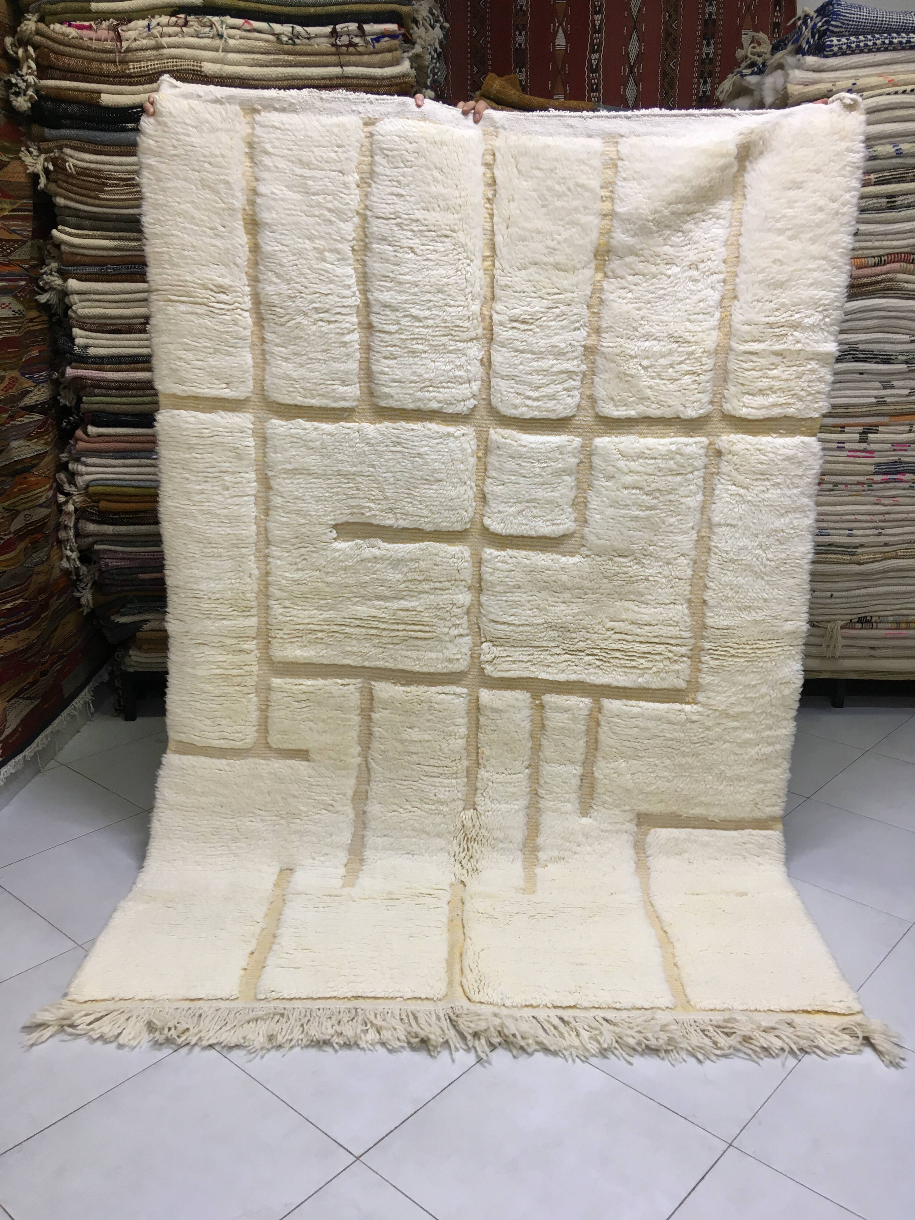 Tapis Beni Ouarain Berbère 233 x 157 cm
