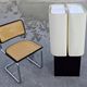 Postmodern floor lamp BRASILIA Michel Boyer Glass Light 1974