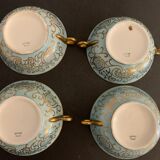 4 cups in fine Haviland porcelain