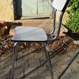 Set of table and four chairs formica