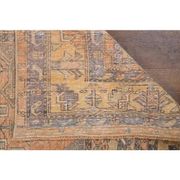 Vintage Turkish Oushak Handmade Wool Cotton Orange Area Rug 124x251