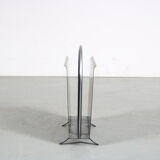 1950s Recent edition magazine rack by W.H. Gispen for Dutch Originals, Netherlands