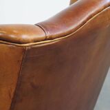 Fauteuil à oreilles en peau de mouton