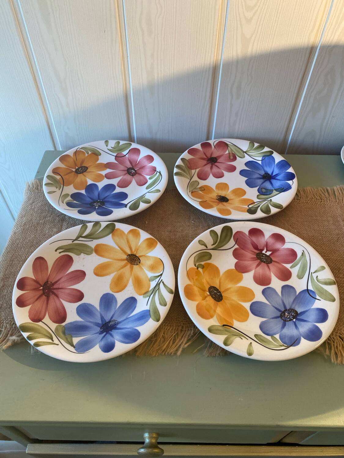Assiettes galba 70s