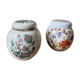 Set of two English ceramic pots