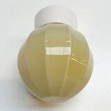 Beige Art Deco plafonnière van Thabur, 1940’s