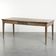 Antique French oak dining table for 6 to 8 people with a baguette drawer