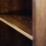 Vintage Mid-Century Danish Modern Rosewood Bookcase with Bar by Erik Brouer for Brouer Møbelfabrik,
