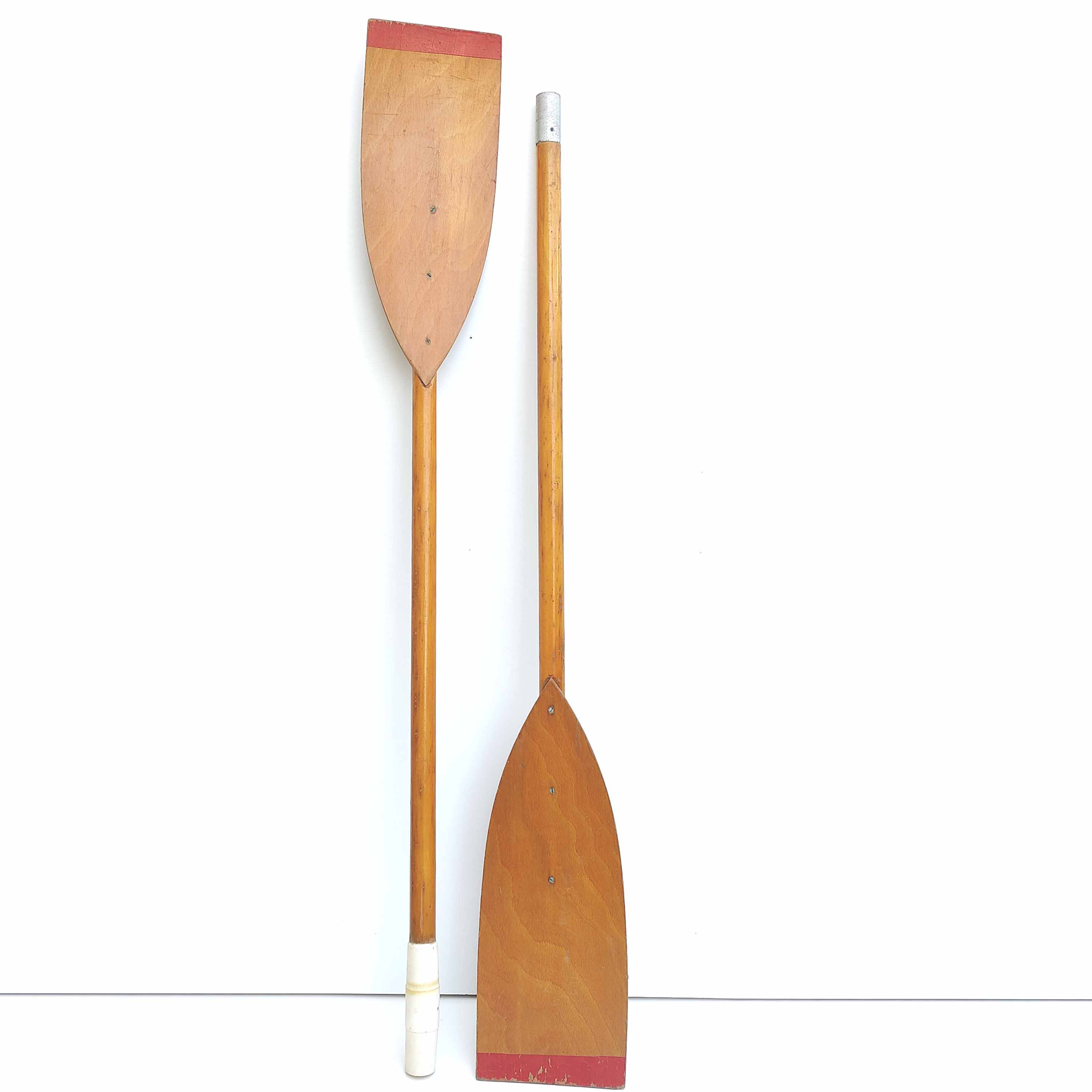 Vintage wooden paddles