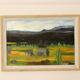 Oil on panel "Fåbo, Sonfjället" by J. Hock