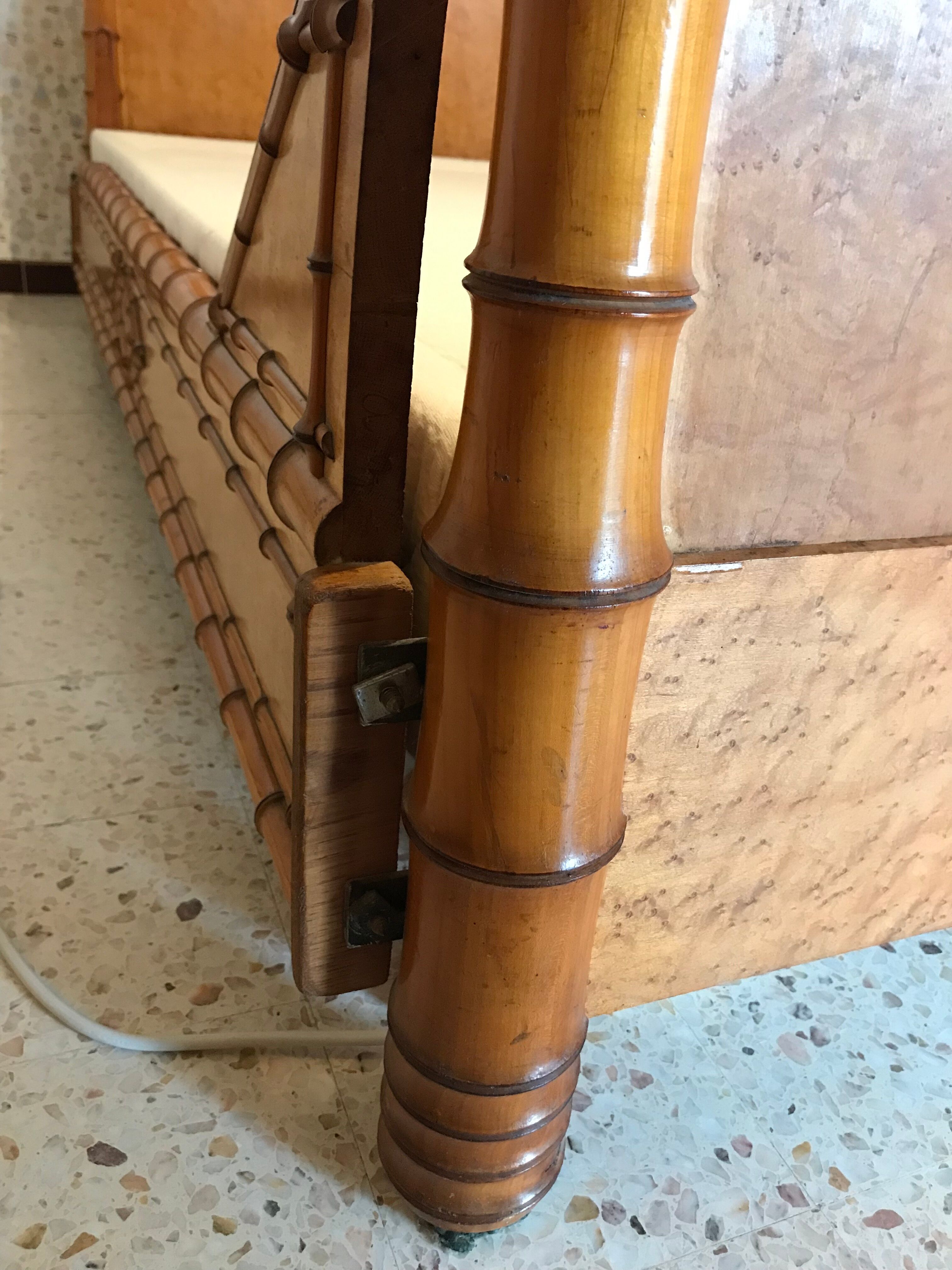 Bed bamboo collection circa 1870 Napoleon III