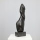Bronze woman figure sculpture by Francine Govers, Netherlands, 1990s