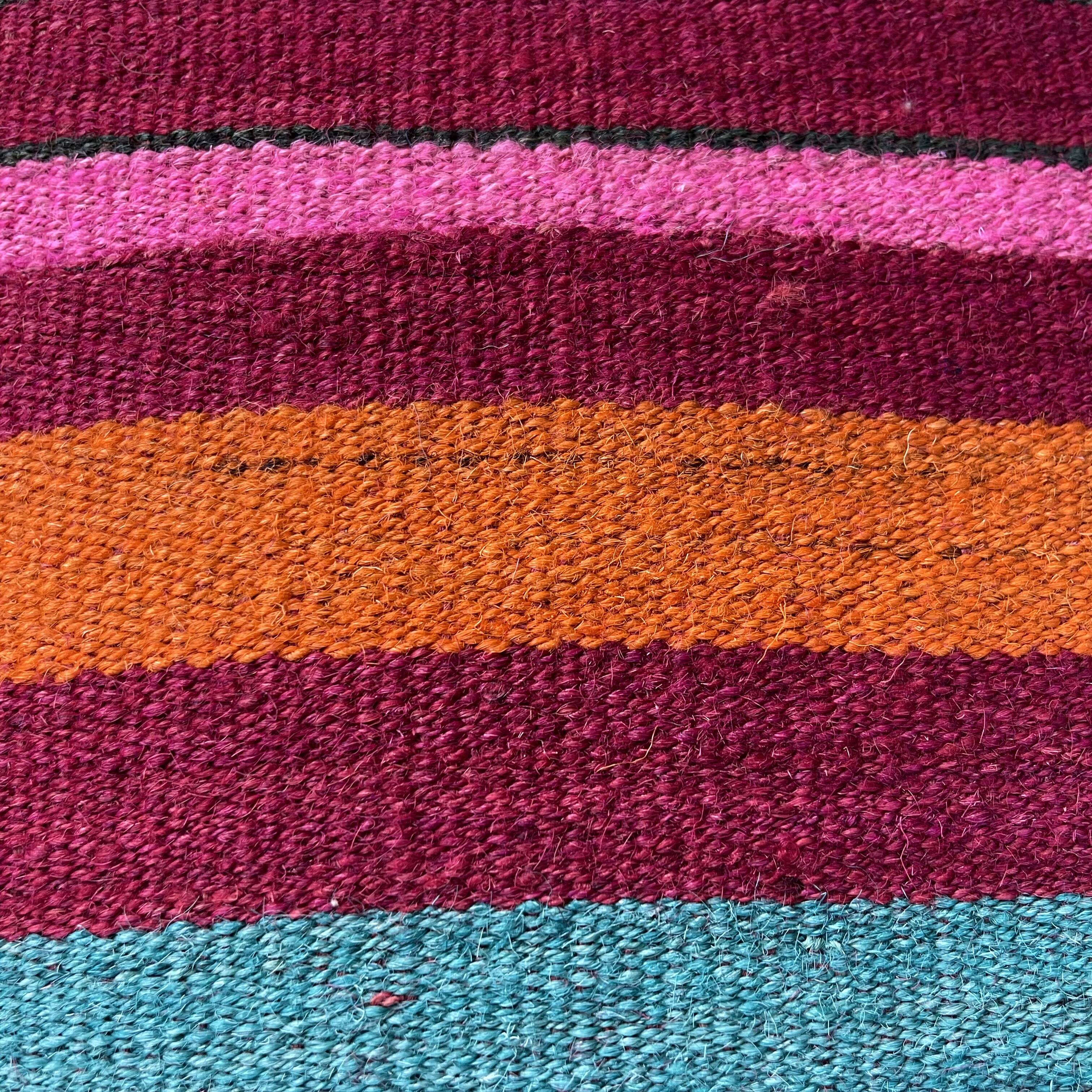 Housse de coussin kilim turc vintage, 40 x 40 cm
