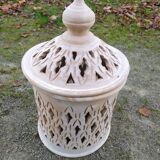 Poterie marocaine , lanterne , terre cuite