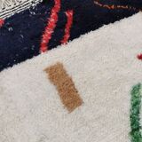Berber carpet beni ouarain