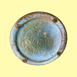 Blue Dripping Ceramic Pottery Made In Denmark | Beautiful Vintage Ceramic Vase - Unique Handmade