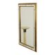 Hollywood Regency Deknudt Mirror Vintage Design 98cm