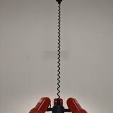Chandelier with 3 spots of the 70s /80s of vrieland design