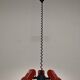 Chandelier with 3 spots of the 70s /80s of vrieland design