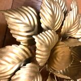 Flower/golden leaf ceiling