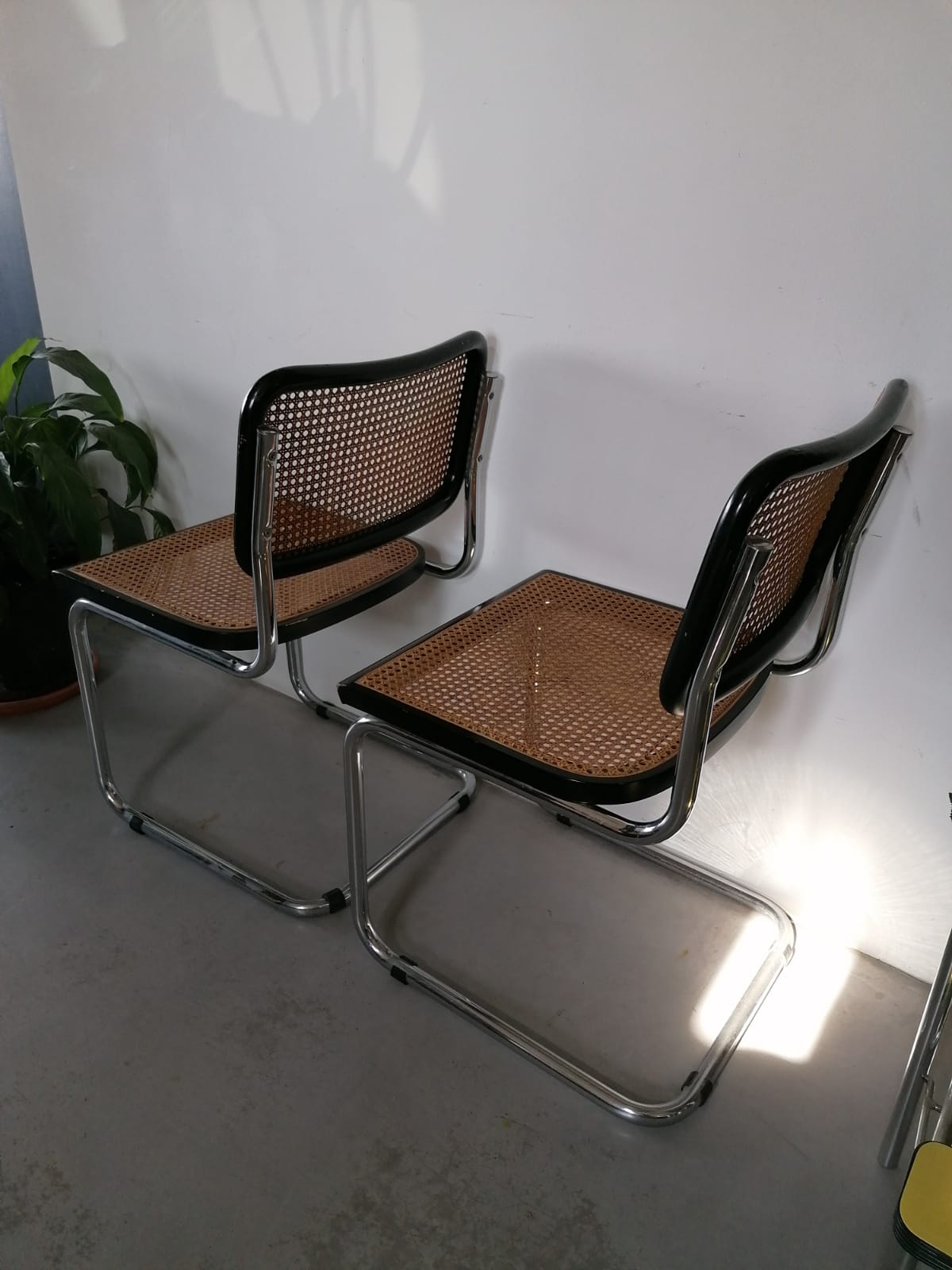 Pair of chairs Marcel Breuer B32