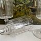 4 Baccarat cut crystal water/wine glasses, Chicago model