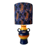 Upcycled table lamp made from an original Dümler & Breiden Pop Art vase.