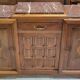 Art Deco sideboard in walnut