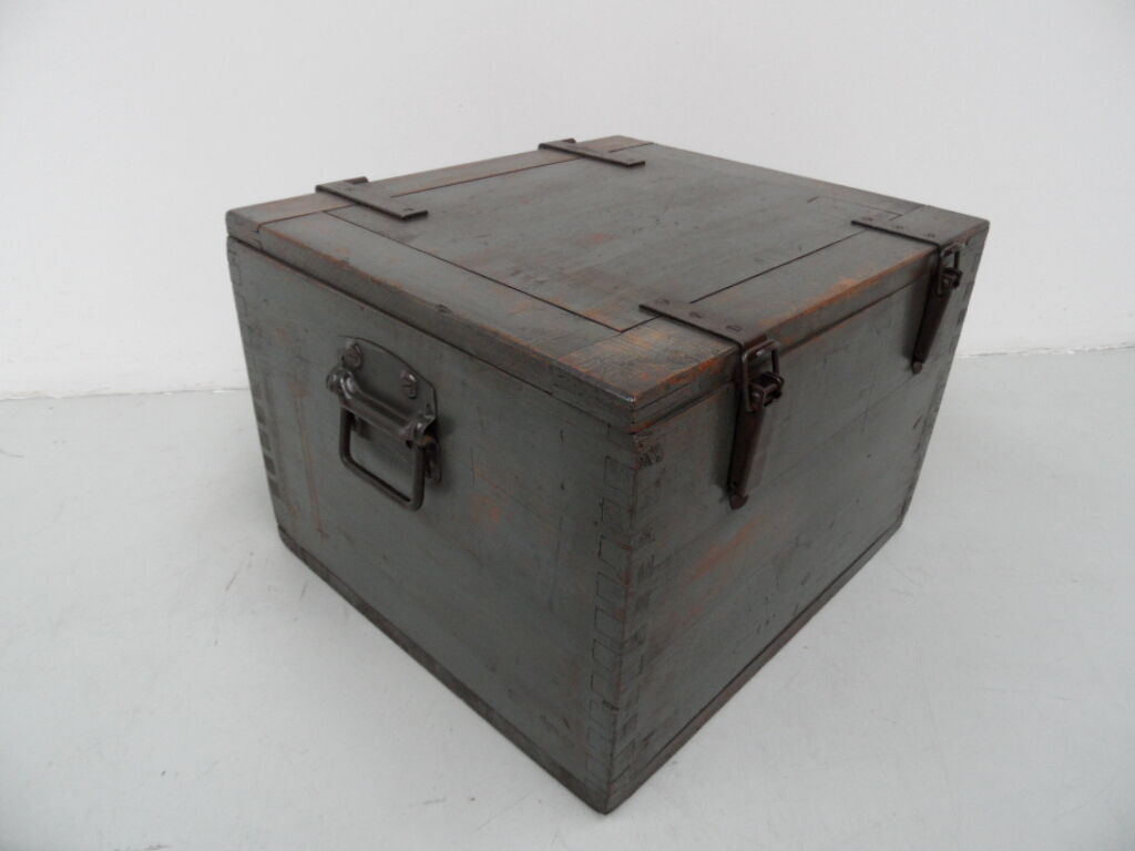 Vintage wooden chest