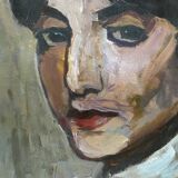 Painting "The Spanish Woman" mid-20th century