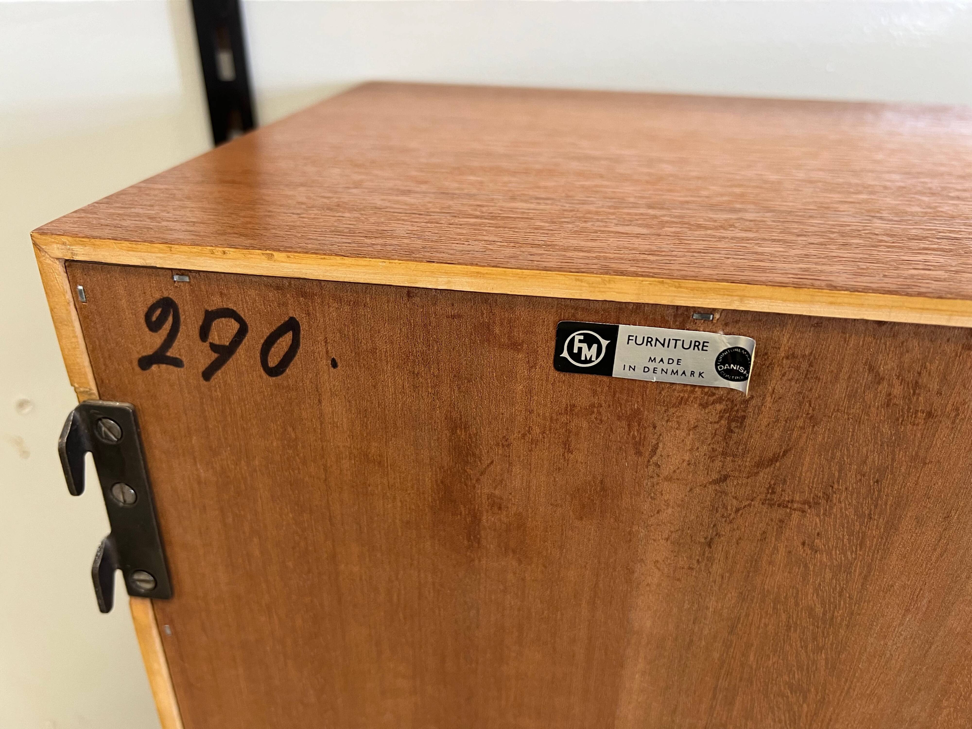 Teak Cabinet By Kai Kristiansen For FM Møbler, 1960s.