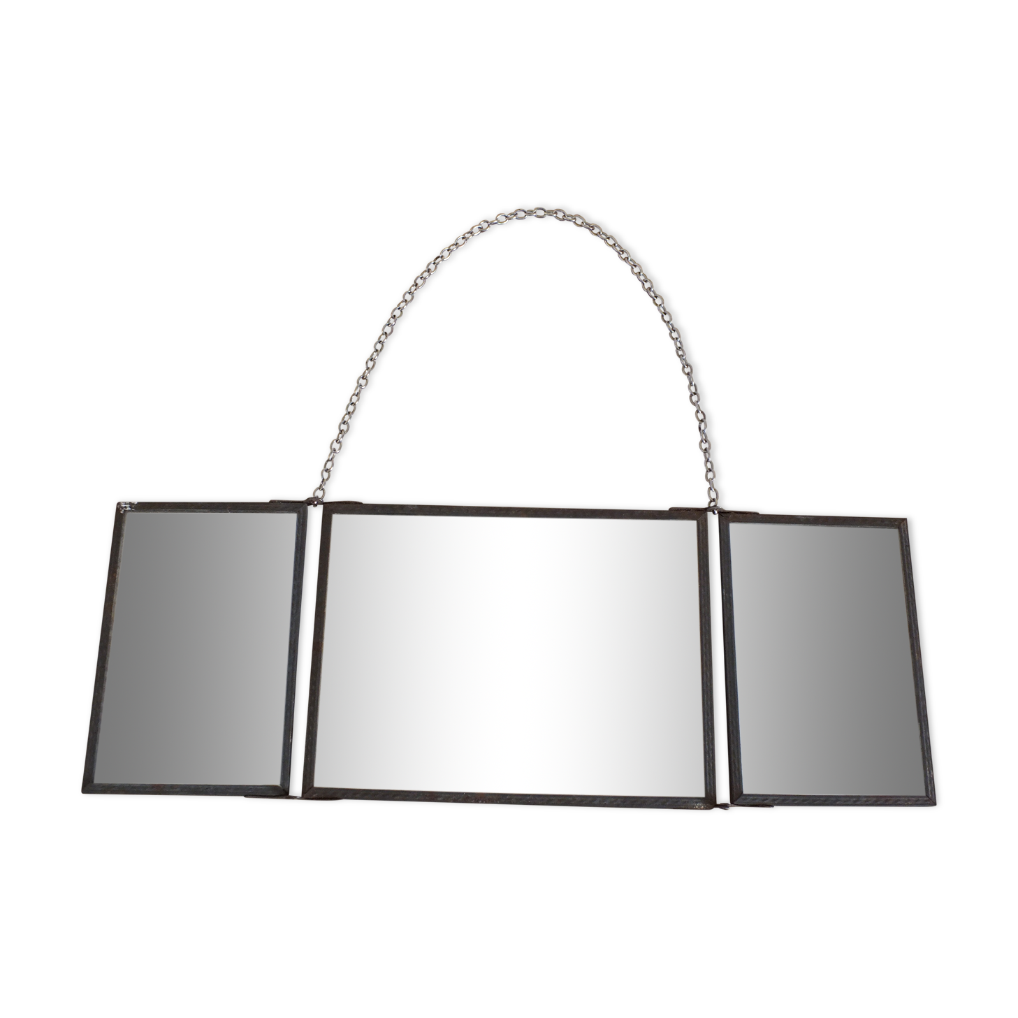 Triptych mirror 42x15cm