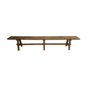 banc de ferme en bois