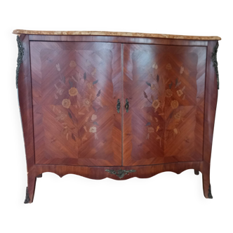 Rosewood marquetry sideboard