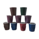 Set of 9 crumpled espresso cups Revol