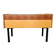 Teak storage unit with metal legs Circa 70's