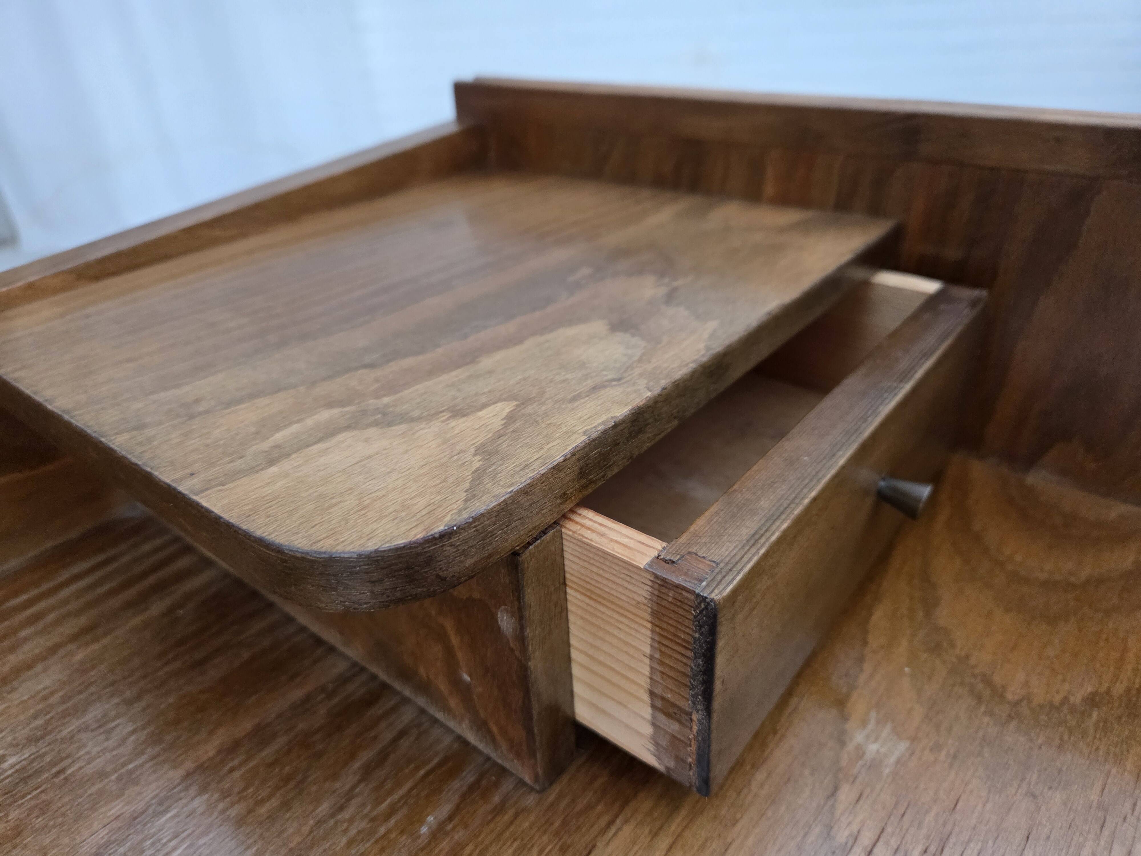 1970s, Danish chest of drawers, beech wood.
