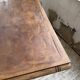Table de repas chêne 1940 Dudouyt 240cm