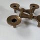 Contemporary Scandinavian Brutalist Design Bronze Candlestick