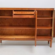 Swedish Modern buffet in mahogany, stamped Carlssons Möbelindustri - Sweden, 1940s.