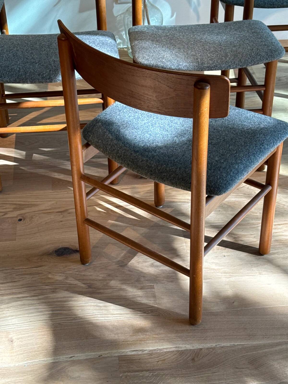 Vintage Scandinavian teak chairs