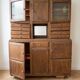 Antique wooden sideboard buffet