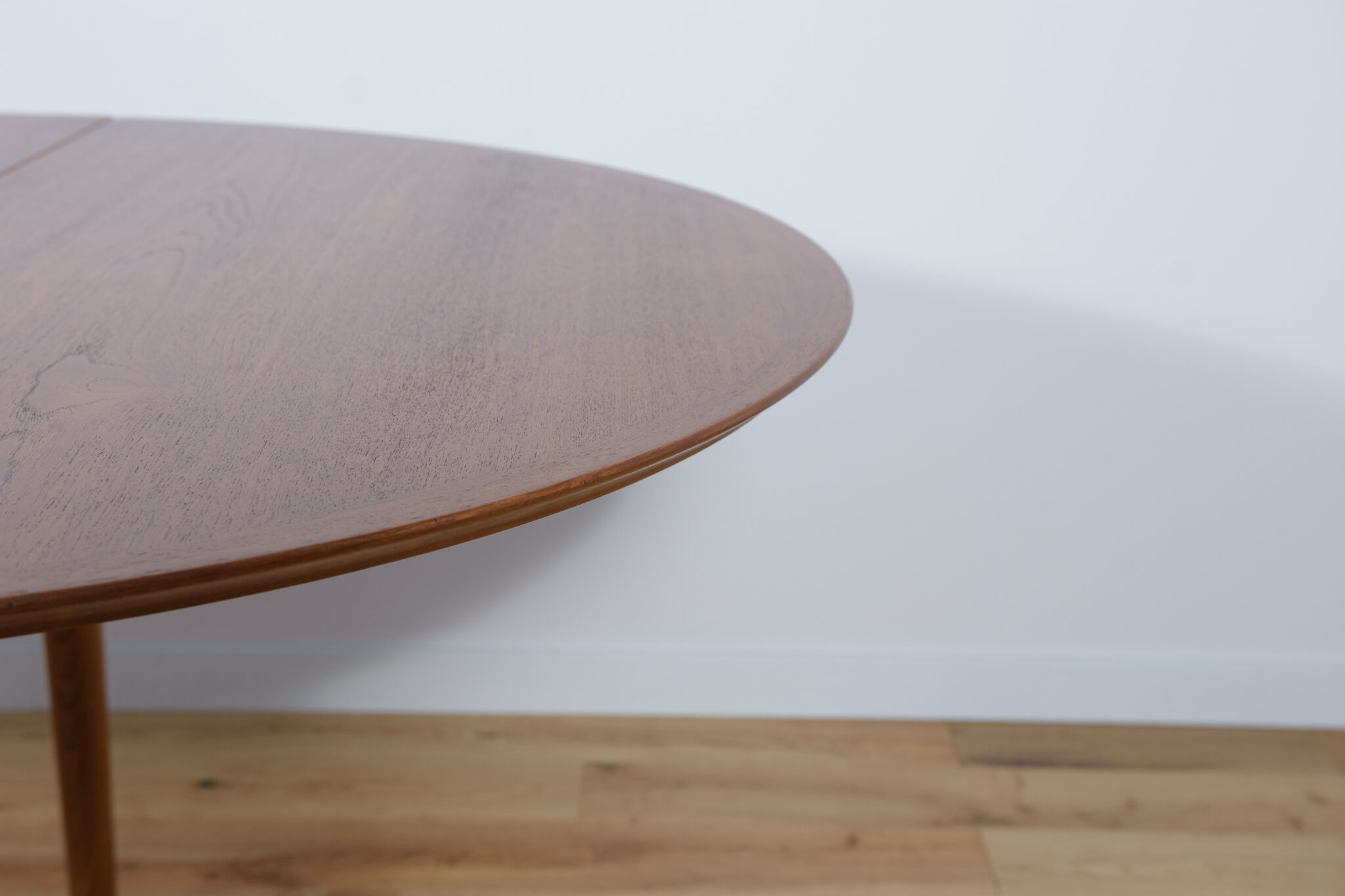 Table à manger extensible en teck, années 1960