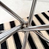 Smoked glass table