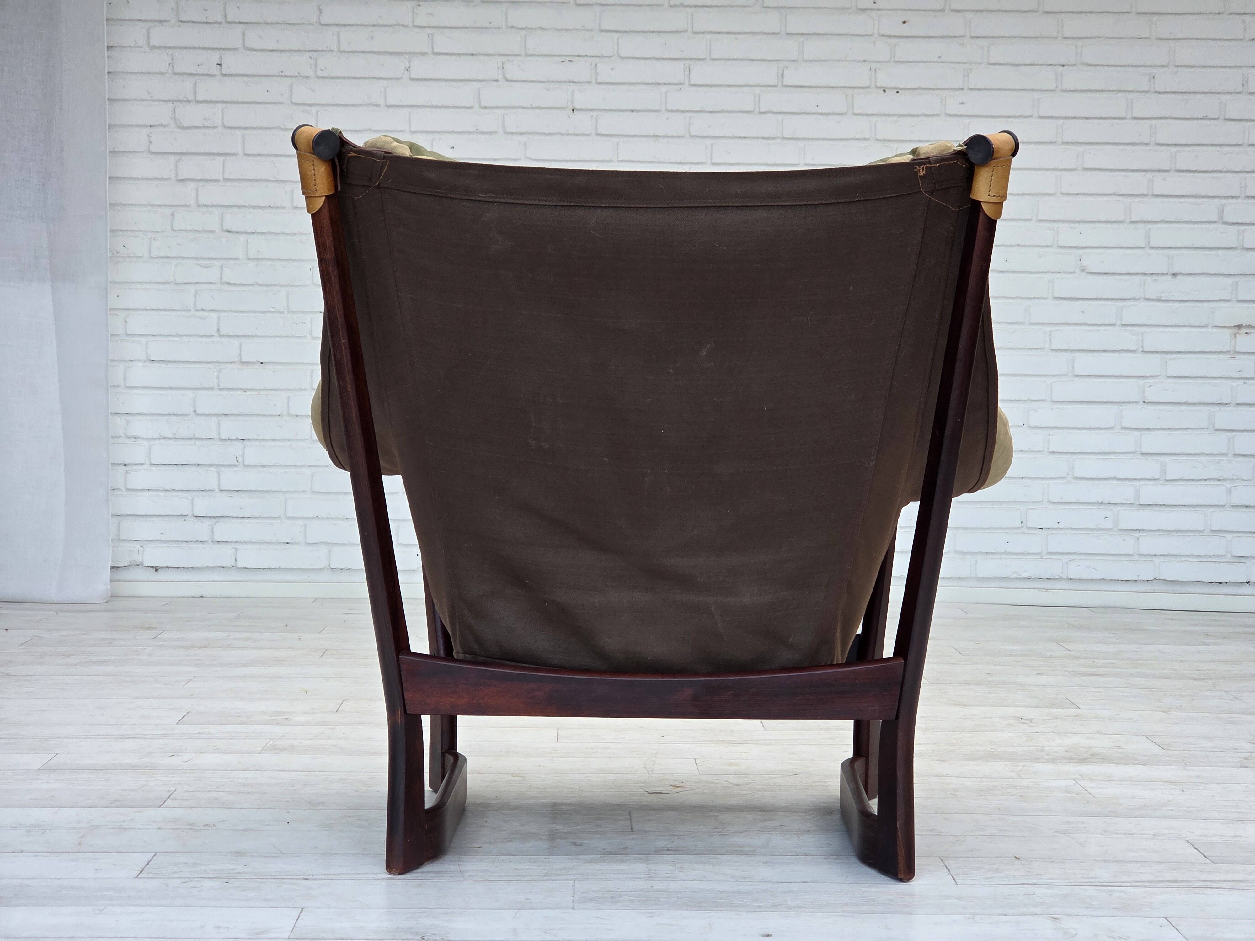 Années 1970, design norvégien de Tormod Alnæs pour Sørlie Møbler, "Trega".