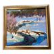 Old painting signed Oil on cardboard dimensions: height - 55cm - length -