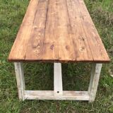 Solid wood table