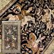 Ghoum silk carpet 104x162cm