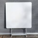 White Christmas folding bistro table